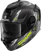 Мотошлем Shark SPARTAN GT Carbon Urikan Matt Black/Grey
