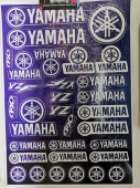 Praid Комплект виниловых наклеек "Yamaha", 25*35 см