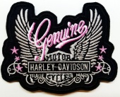 Нашивка Genuine Harley-davidson, 12*9 см.