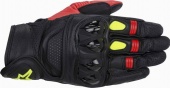 Alpinestars Мотоперчатки Celer Glove 136, черно-красно-желтые