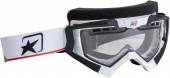 Ariete Кроссовые очки Snowmobile goggles medium, white-black