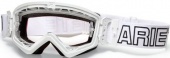 Кроссовые очки Ariete Mudmax, white/clear lens with pins