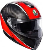  AGV Sportmodular Aero, carbon/red