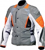 Macna Oasis куртка ткань серо/оранж.