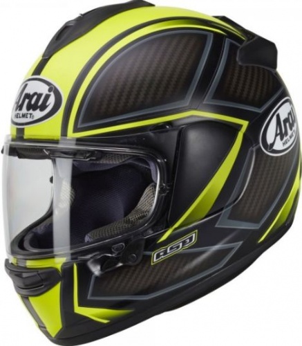  Arai Chaser-X Spine Fluor Yellow