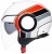  AGV Orbyt Brera, white/grey/red