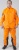 Hyperlook Дождевик раздельный Titan, оранжевый