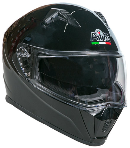 Шлем AiM JK320 Black glossy