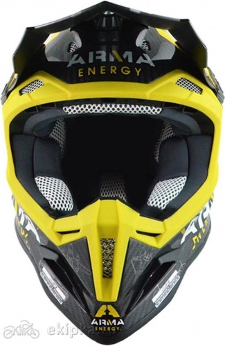 Just1 мотошлем J12 Arma energy, carbon gloss