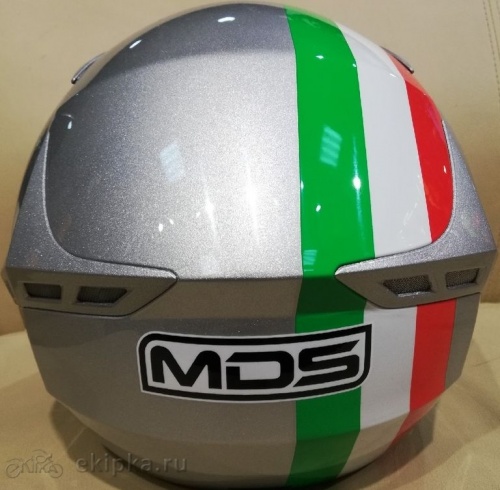 MDS Мотошлем G240 E2205 multi Eternum Italy silver