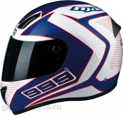 Marushin шлем 999 RS ET Vortix, бело-синий