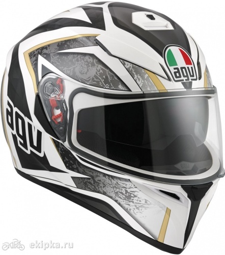 AGV K-3 e2205 multi - katana, white/gunmetal