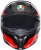 Мотошлем AGV Sportmodular e05 multi mplk, sharp carbon/red/white