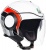  AGV Orbyt Brera, white/grey/red