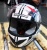 Marushin шлем 999 RS ET Vortix, бело-черный