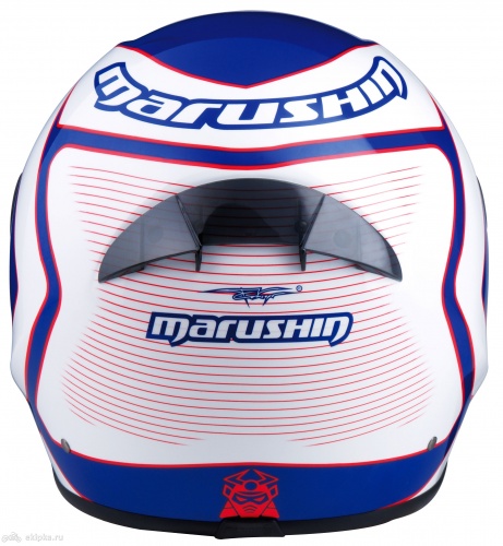 Marushin шлем 999 RS Fundo, бело-синий