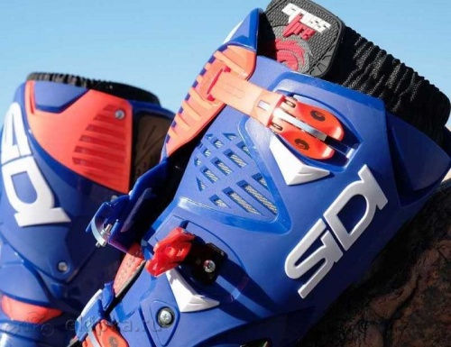 Ботинки Sidi Crossfire 3 SRS, white-blue-redfluo