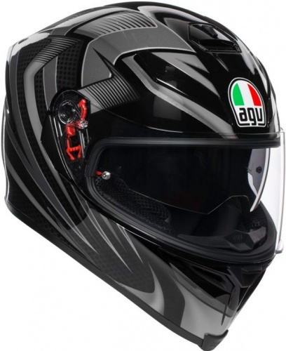  AGV K-5 s Hurricane 2.0, black/silver