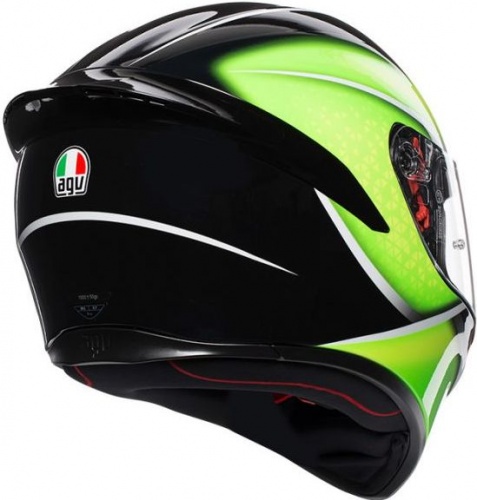  AGV K1 Qualify, black/lime